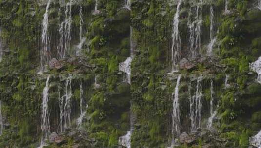 唯美大自然瀑布流水高清在线视频素材下载