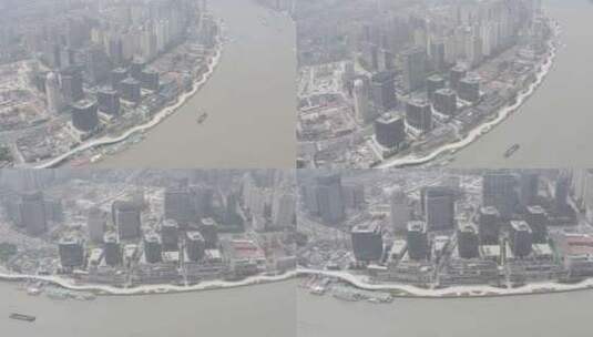 原创航拍S-LOG3上海老码头建筑4K-3高清在线视频素材下载