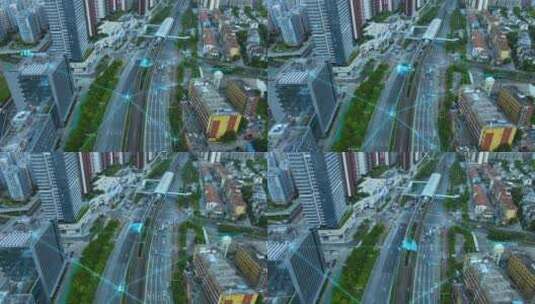 科技城市12高清在线视频素材下载