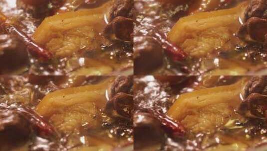 老汤卤汁炖肉 (12)高清在线视频素材下载