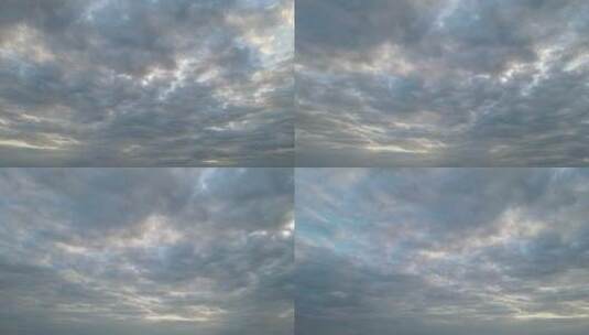 航拍蓝天白云天空云彩高清在线视频素材下载