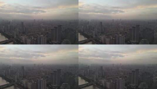广州荔湾的早晨高清在线视频素材下载