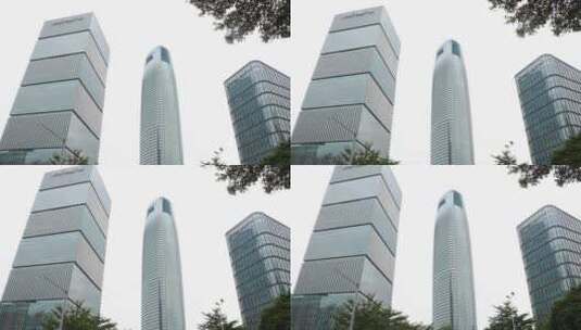 广州高层写字楼高清在线视频素材下载