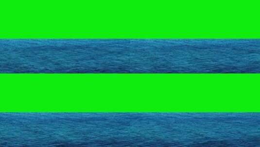 背景为绿色屏幕的海水高清在线视频素材下载