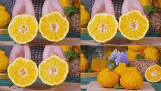 柠檬丑橘高清在线视频素材下载