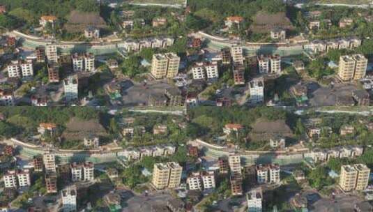 航拍深圳城市建筑景观高清在线视频素材下载