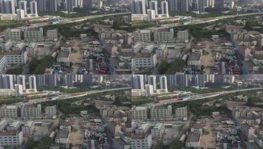 航拍深圳城市建筑高清在线视频素材下载