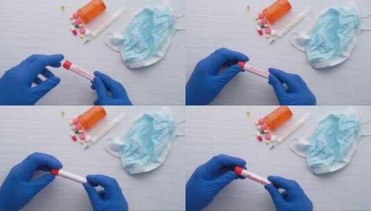 医学科学家研究疫苗高清在线视频素材下载