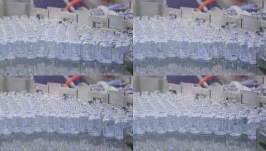 药品生产车间-洗瓶高清在线视频素材下载