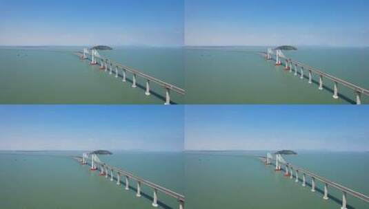 汕头南澳大桥高清在线视频素材下载