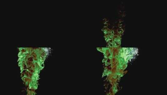 4k魔法五彩烟雾火焰特效动画视频素材21高清在线视频素材下载