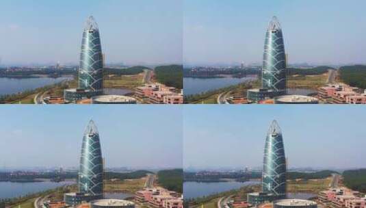 江西吉安创新大厦高清在线视频素材下载