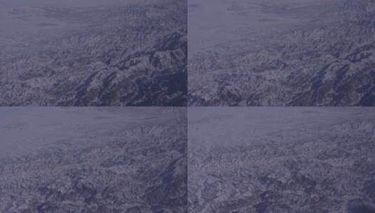 飞机俯拍新疆大地高清在线视频素材下载
