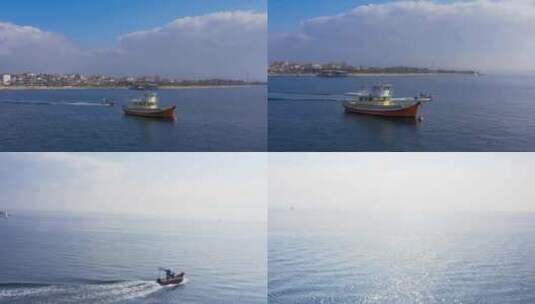 伊斯坦布尔马尔泰佩博斯普鲁斯船鸟瞰图高清在线视频素材下载