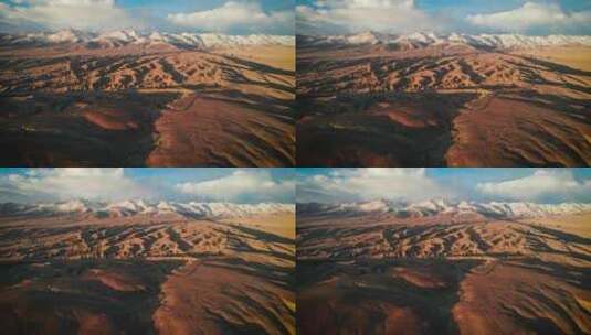 西藏阿里扎达土林航拍视频高清在线视频素材下载