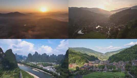 中国自然风光高清在线视频素材下载