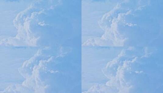 天空蓝天流动的白云时间流逝空镜高清在线视频素材下载