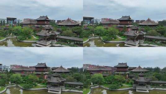 黑神话悟空取景地山西善化寺高清在线视频素材下载