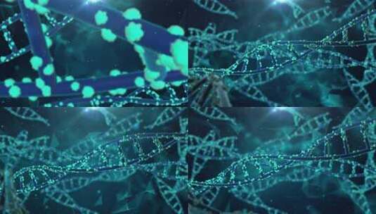 4k-DNA-链-基因-链高清在线视频素材下载