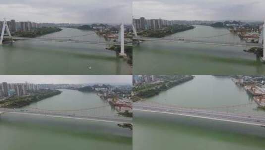 鹧鸪江大桥2高清在线视频素材下载