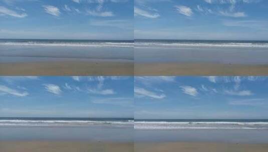 海边沙滩美景高清在线视频素材下载