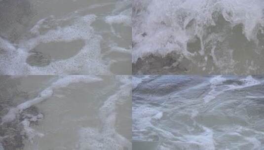 清澈涌动的海水高清在线视频素材下载