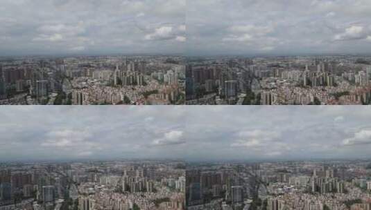 晴空万里的城市高清在线视频素材下载