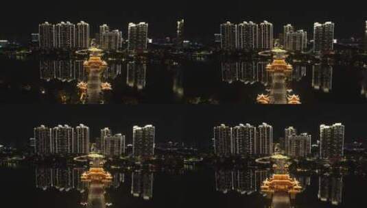 漳州南山桥夜景高清在线视频素材下载