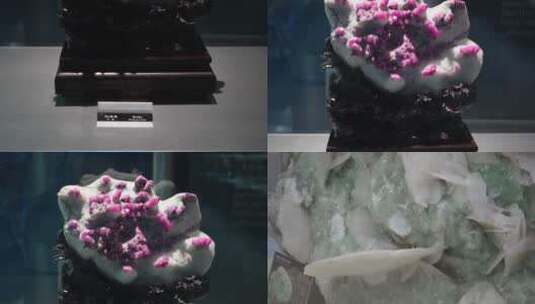 【镜头合集】拍卖会上的宝石玉石彩色矿石高清在线视频素材下载
