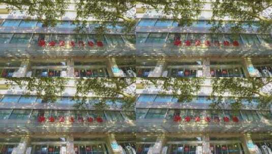 上海瑞金医院门诊部4K实拍高清在线视频素材下载