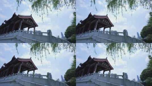 武汉武昌区沙湖公园4K视频素材高清在线视频素材下载