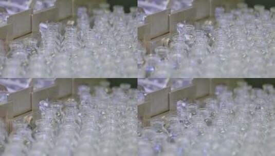 药品生产车间-空药瓶2高清在线视频素材下载