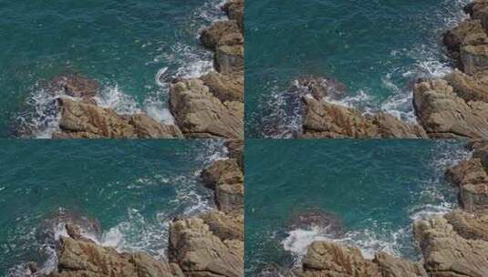 【正版素材】海浪慢镜头海浪升格高清在线视频素材下载