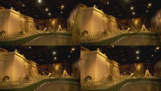 滕州市墨子纪念馆-4k运镜实拍高清在线视频素材下载