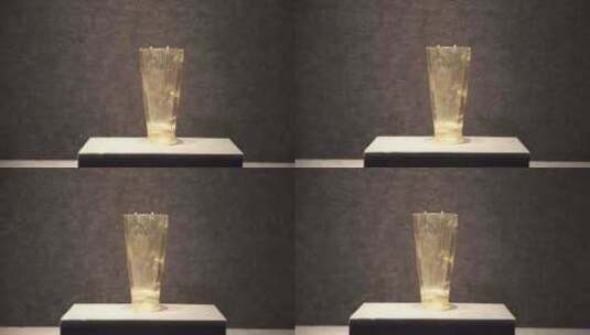 战国水晶杯 杭州博物馆藏高清在线视频素材下载