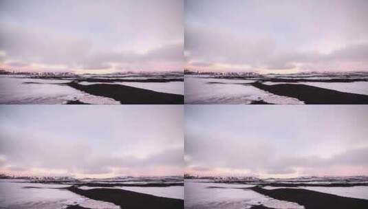 冰岛云层延时高清在线视频素材下载