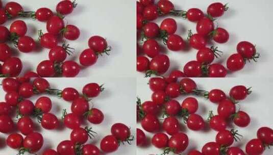 有机蔬菜圣女果水果高清在线视频素材下载