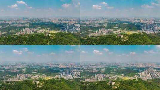 惠州_城市风光_航拍城市全貌高清在线视频素材下载