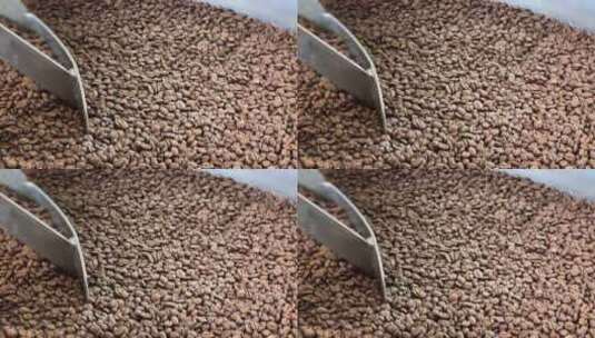 加工生咖啡豆高清在线视频素材下载