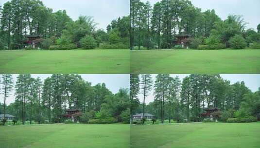 武汉东湖磨山景区高清在线视频素材下载