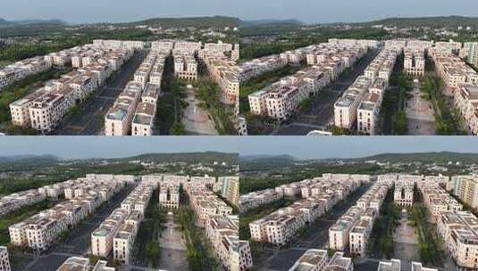 航拍揭示了越南富国岛的一个旅游目的地，一高清在线视频素材下载