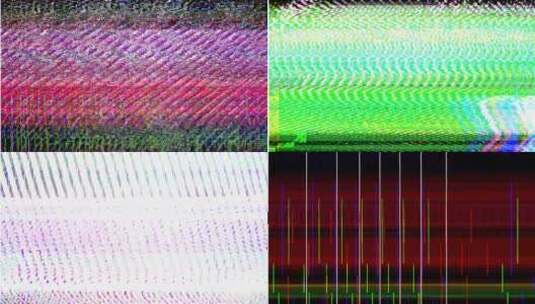 故障、电视、失真、电子高清在线视频素材下载