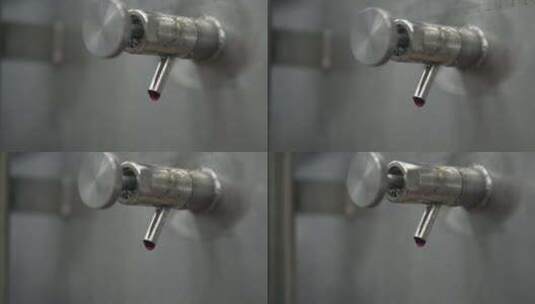 蒸馏设备、不锈钢、水龙头、水龙头高清在线视频素材下载