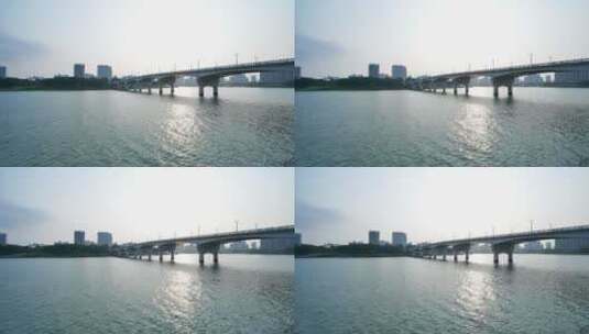 南宁邕江大桥高清在线视频素材下载