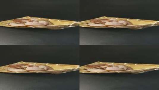 北京烤鸭秘制鸭片皮鸭卤鸭高清在线视频素材下载
