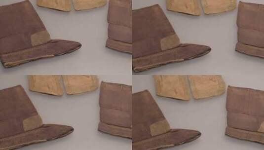 古人鞋袜文物古董 ~高清在线视频素材下载
