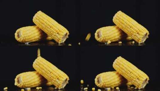 玉米 农业 农作物 食物 植物高清在线视频素材下载