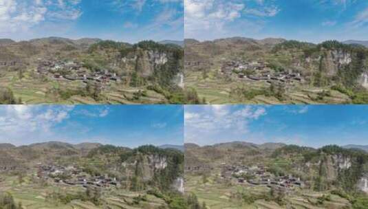 旅游景区湘西地质公园延时摄影高清在线视频素材下载