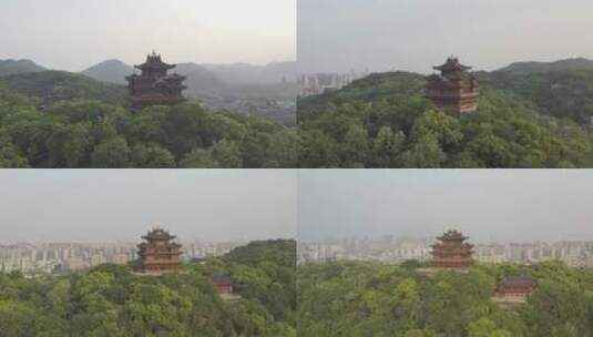 杭州城隍阁高清在线视频素材下载