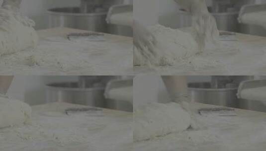面点师制作蛋挞全过程LOG高清在线视频素材下载
